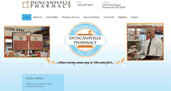 Desktop Screenshot of duncansvillepharmacy.com